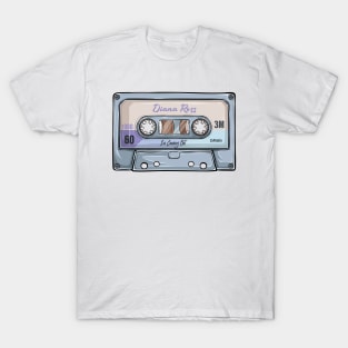 Diana Ross Vintage Classic Cassette Tape T-Shirt